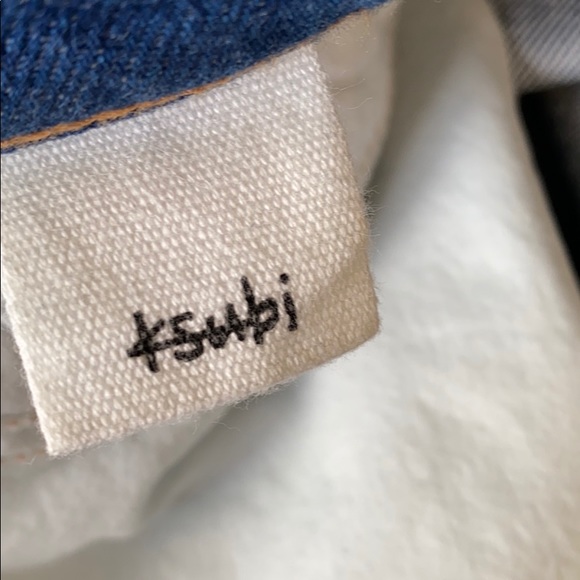 Mens KSUBI Chitch The Streets Size 33 Jeans👖💙🩵 - Picture 7 of 8